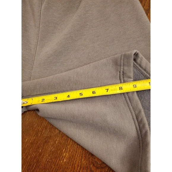 Sonneti London Mens Small Gray Fleece Shorts 9" Inseam -Logo Drawstring, Pockets - Picture 9 of 16